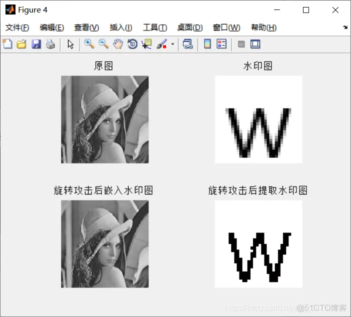 【图像隐藏】基于LDPC编码译码改进DCT变换算法实现水印嵌入提取matlab源码_matlab_21