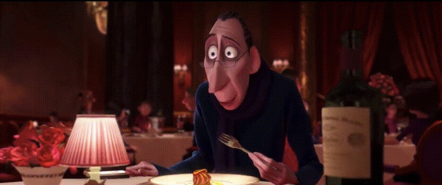 enjoying ratatouille gif