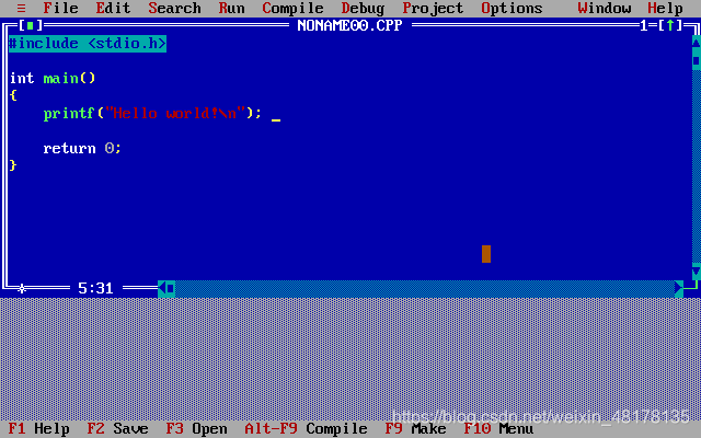 【C/C++】在Dosbox安装和体验Turbo C++ 3.0-CSDN博客