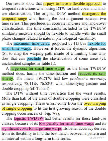 2016年《A Time-Weighted Dynamic Time Warping Method for Land-Use and Land ...
