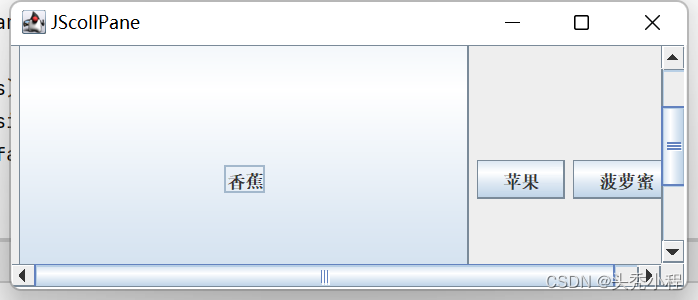 JavaGUI------------常用的窗体(JFrame、Dialog) 常用的面板(JPanel、JScrollPane)_java ...