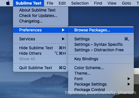 打开Packages文件夹