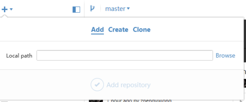 windows下使用github