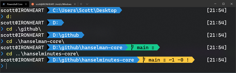 Lovely powerline in Windows Terminal