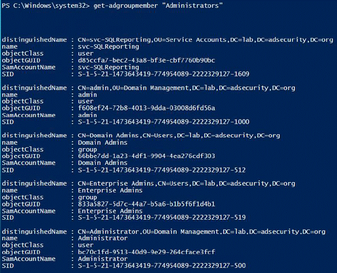 Active Directory PowerShell模块收集AD信息-CSDN博客