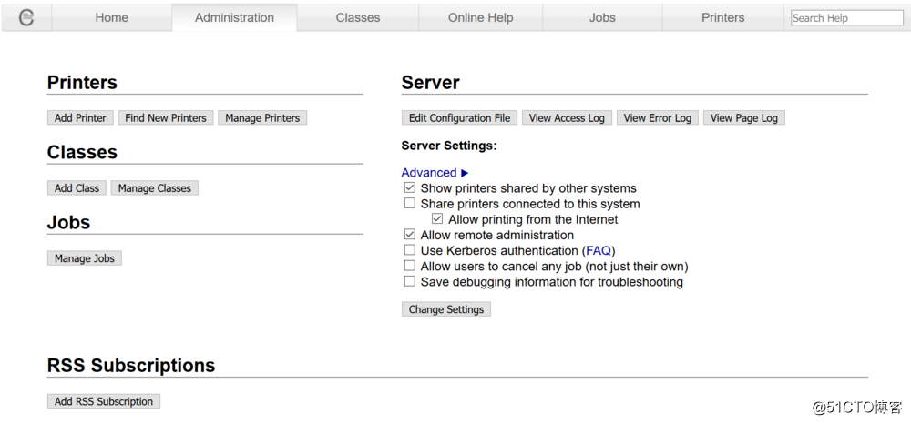 CUPS-Centos6-dockerfile