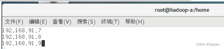 云计算导论—搭建Hadoop平台