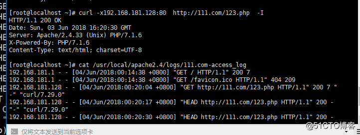 11.18 Apache用户认证 11.19/11.20 域名跳转 11.21 Apache访问日志