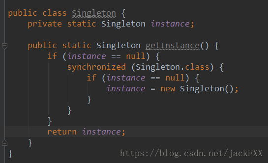 not singleton