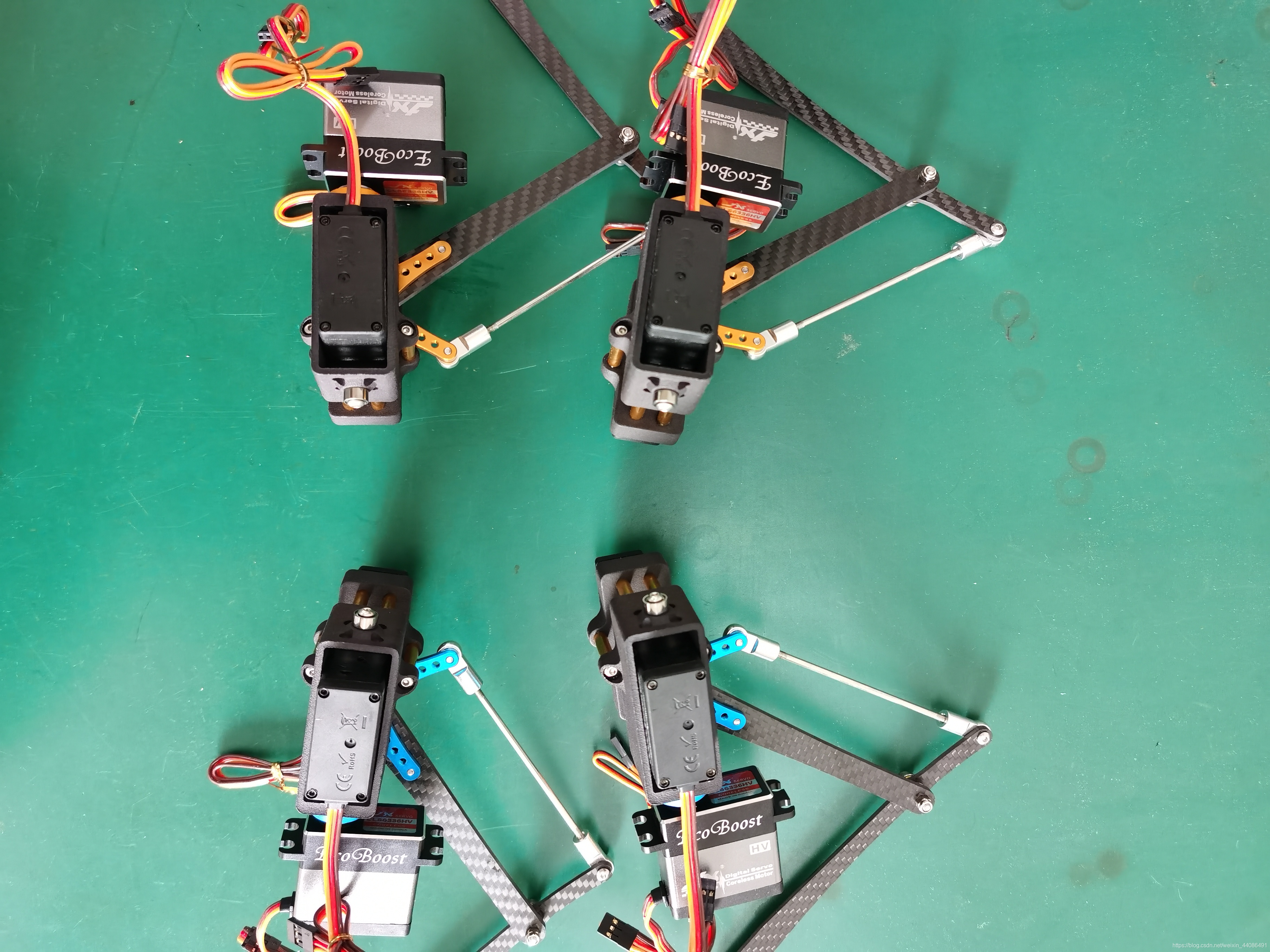 stanford,pupper,开源四足机器狗机械部分总装