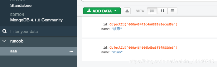 mongoDB数据库添加账号相关问题_mongo在admin数据库添加admin用户提示notmaster-CSDN博客