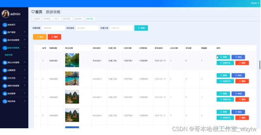 基于Python+大数据城市景观画像可视化系统设计和实现_城市形象元素如何用可视化图表表示出来-CSDN博客