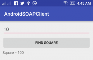 Android SOAP Client Example Using ksoap2