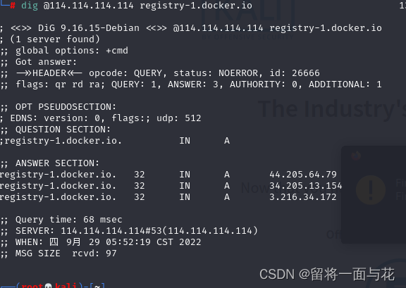 解决docker 拉取镜像报错问题——Using default tag: latest Error response from daemon ...