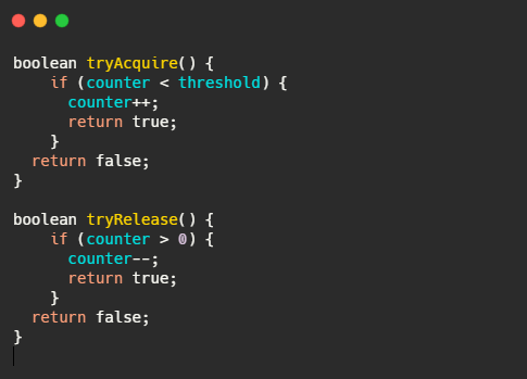 计数器限流伪代码实现