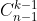 C_{n-1}^{k-1}