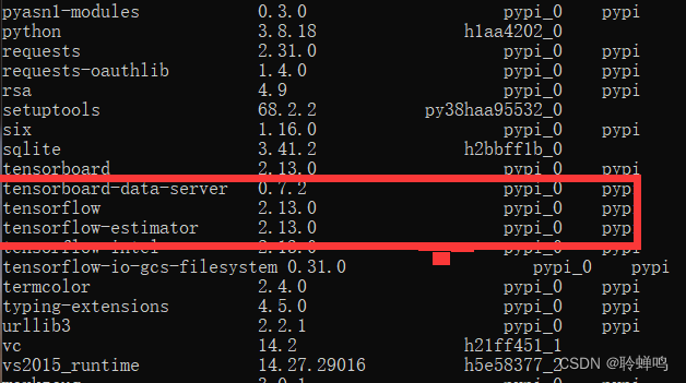 python 【无标题】No Module named ‘Tensorflow’参考解决方法_no module named 'tensorflow-CSDN博客