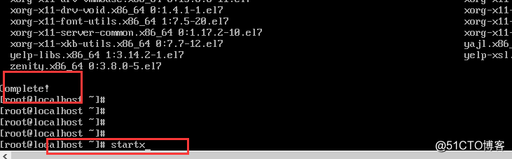 最小化安装的Centos7安装图形化界面