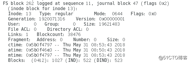 在linux下使用debugfs恢复rm删除的文件