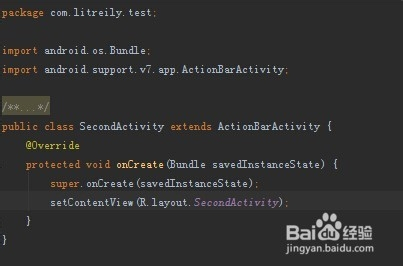 Android studio教程：[6]创建多个Activity
