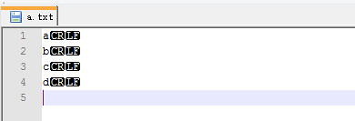 Notepad++ 查看换行