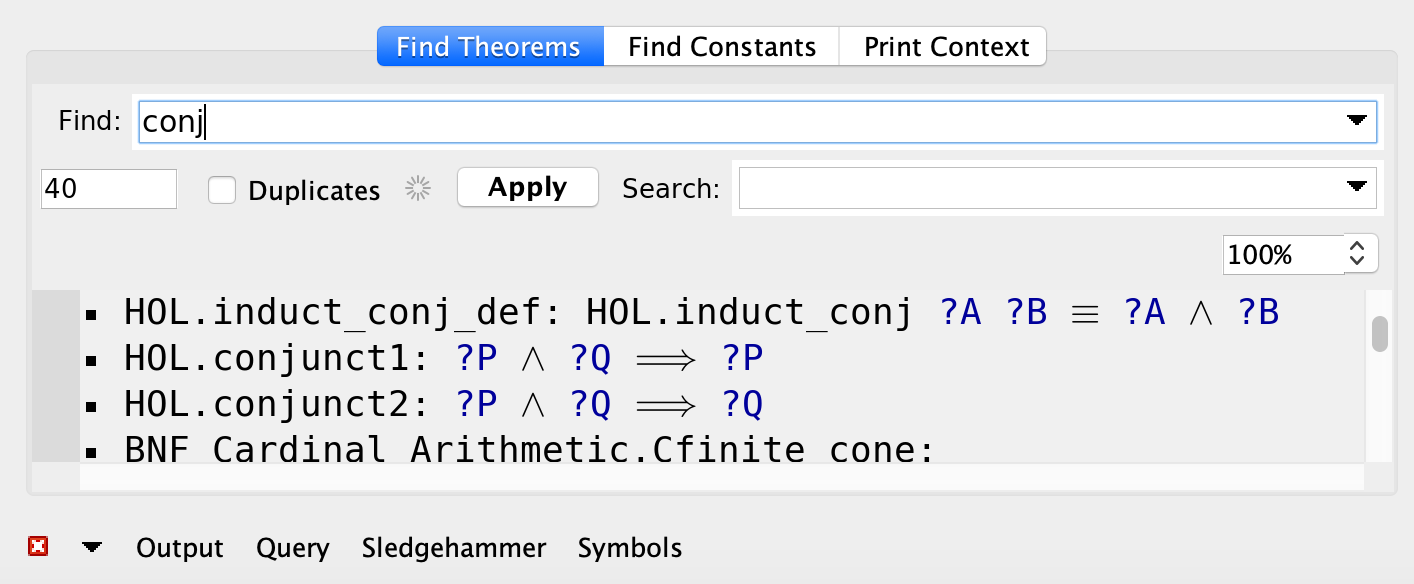 find theorems