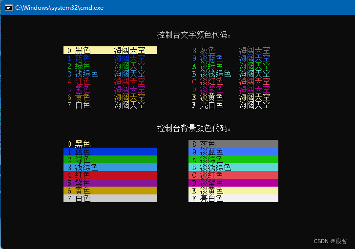 命令提示符