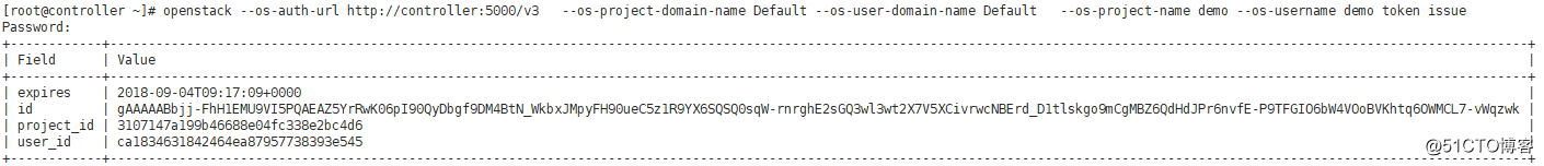 OpenStack Pike Minimal安装：二、身份认证