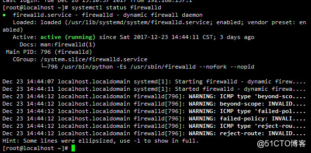 CentOS7使用firewalld打开关闭防火墙与端口
