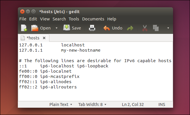 new-hostname-added-to-etc-hosts-file-on-ubuntu-linux