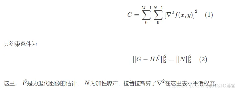 【图像修复】基于约束最小二乘方滤波实现图像复原matlab源码GUI_matlab