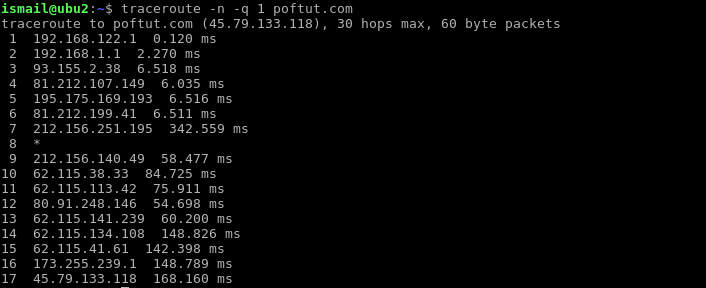 Set Number Of Queries Per Hop