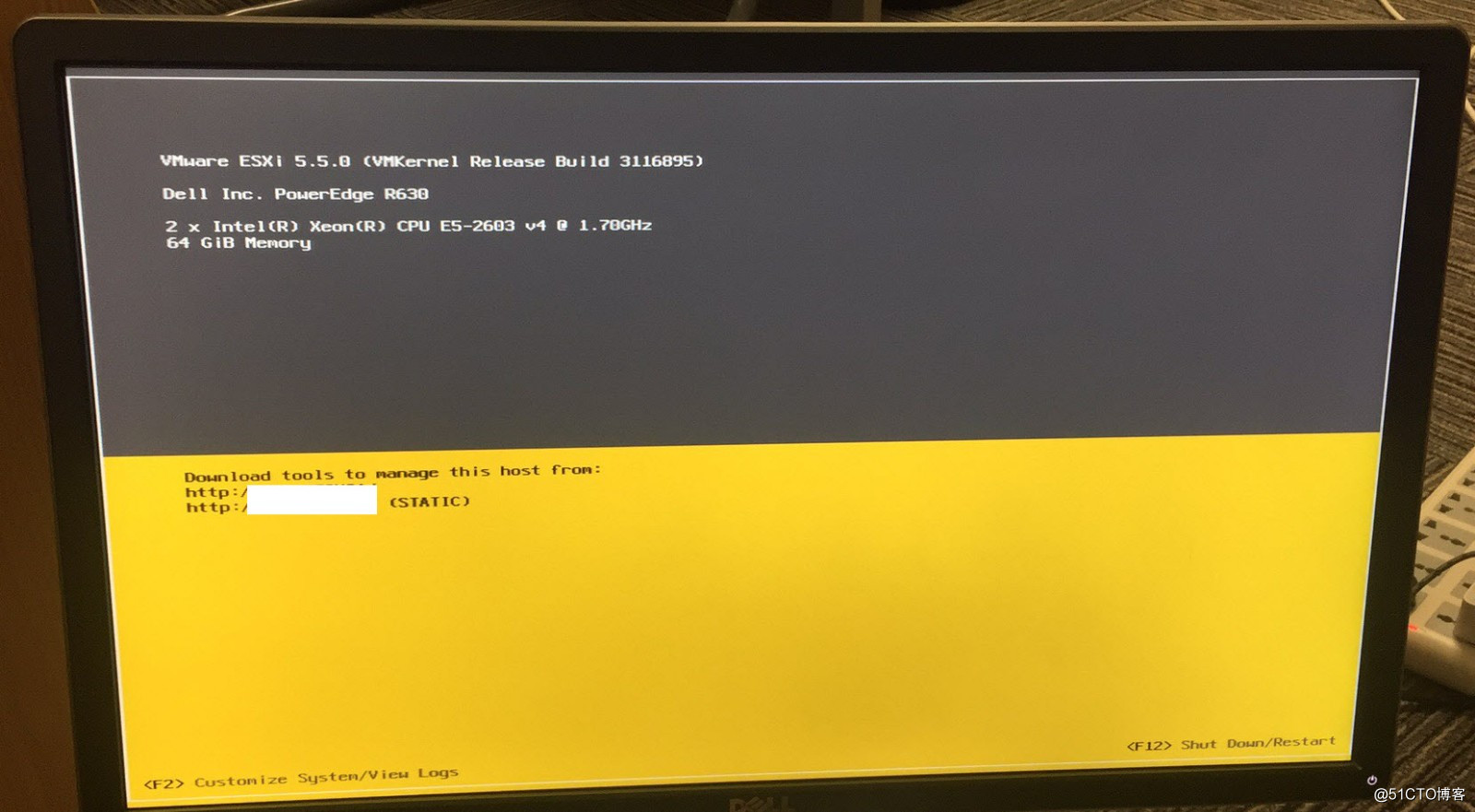 重置DELL R630 iDRAC访问密码