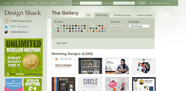 25 Best CSS Web Design Showcase Directories