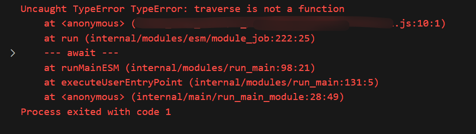 【完美解决】@babel/xxx ：TypeError: traverse is not a function 和 TypeError ...