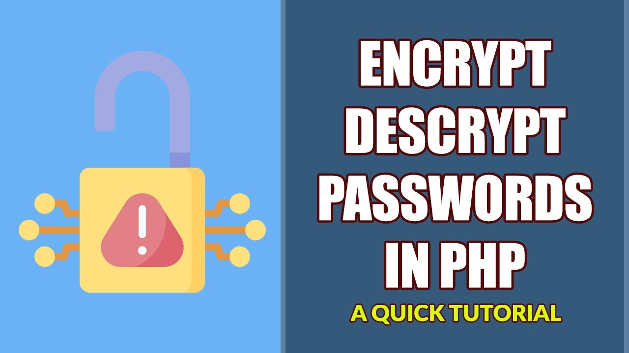 PHP 安全：如何在PHP中加密和解密字符串？_php 字符串加密解密-CSDN博客