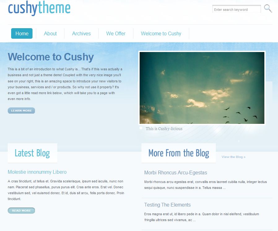 wordpress corporate cms theme