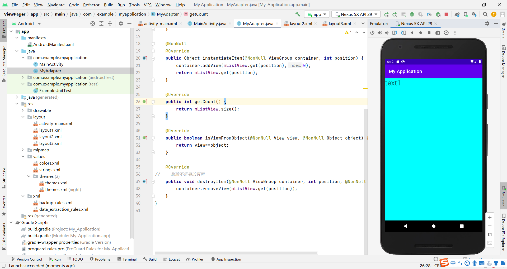 Android studio笔记:ViewPager_android studio mtabpager = (viewpager ...