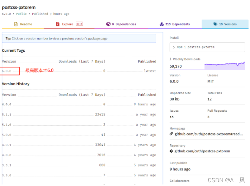 error:postcss plugin postcss-pxtorem requires... vue运行报错 Error: PostCSS plugin postcss-pxtorem requires PostCSS 8 ...