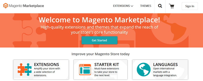 image magento市场