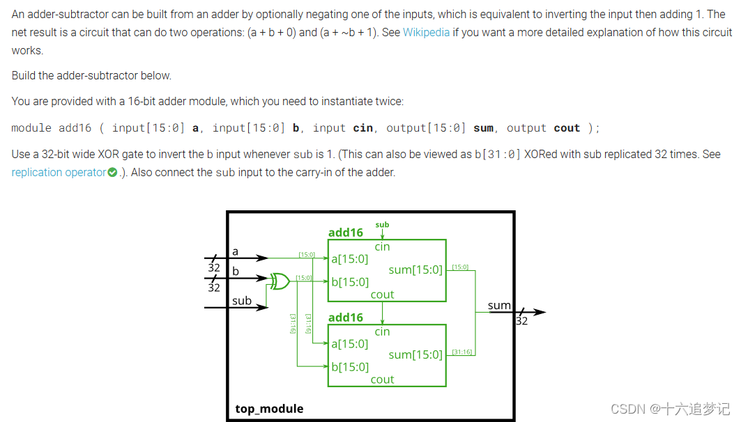 Verilog刷题笔记15_verilog input[15:0] a b c-CSDN博客