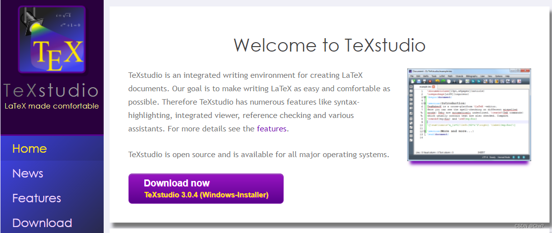官网界面:选择Download now