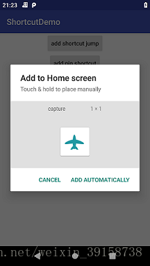 add pin shortcuts