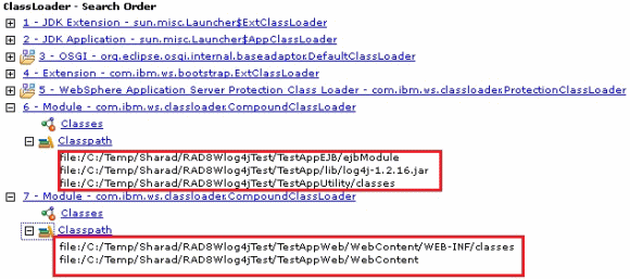 图14. Web模块看到的类