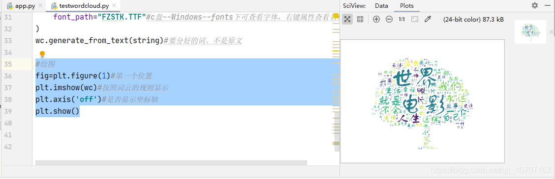 数据可视化python词云 wordcloud_wordcloud词图云数据可以来自数据库吗-CSDN博客