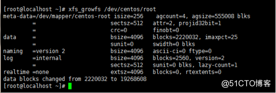 Linux系统使用lvm扩展根分区