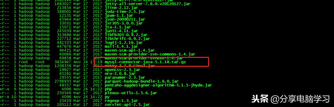 CentOS6.5安装Hive-1.2.2