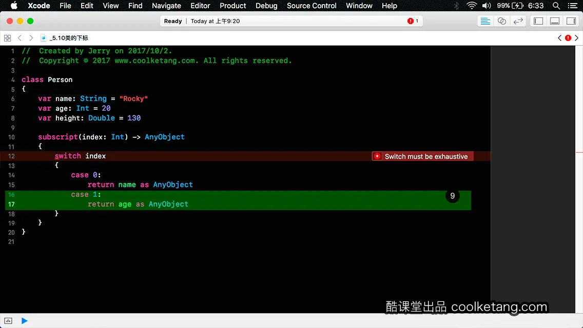 Swift4互动教程