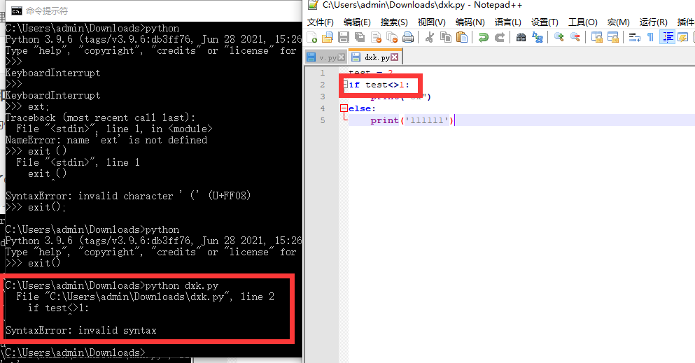 Python一直报错:SyntaxError: invalid syntax 的原因及解决办法-CSDN博客