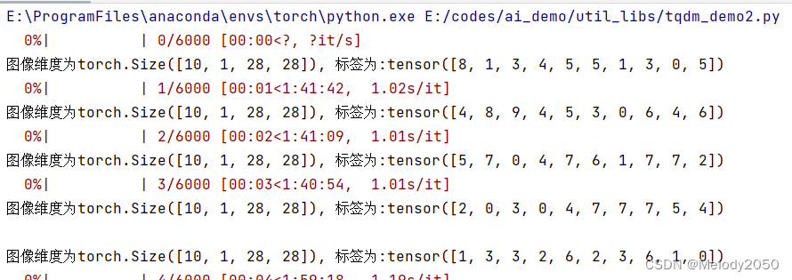 tqdm类库_tqdm dataloader-CSDN博客